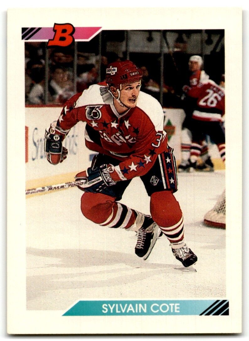 1992-93 Bowman Sylvain Cote Washington Capitals #115