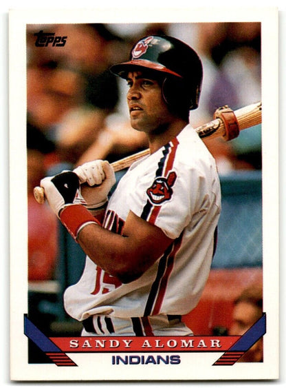 1993 Topps Sandy Alomar Cleveland Indians #85