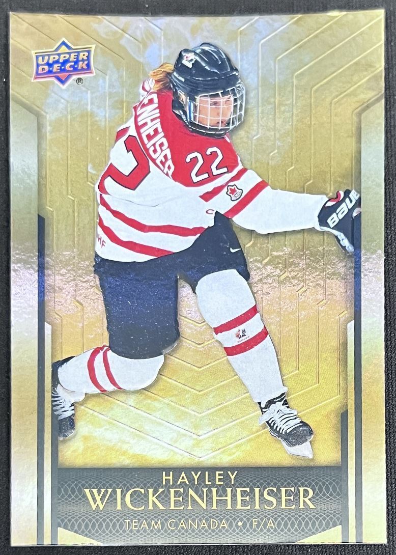 2023-24 Upper Deck Tim Hortons Legends Tim Horton Hayley Wickenheiser Team