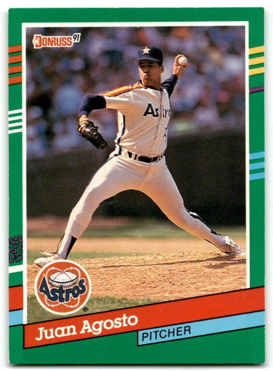 1991 Donruss Juan Agosto Houston Astros #531