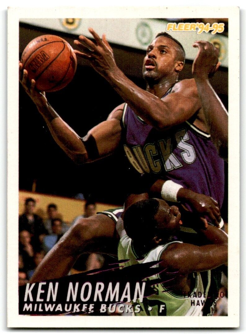 1994-95 Fleer Ken Norman Atlanta Hawks #129