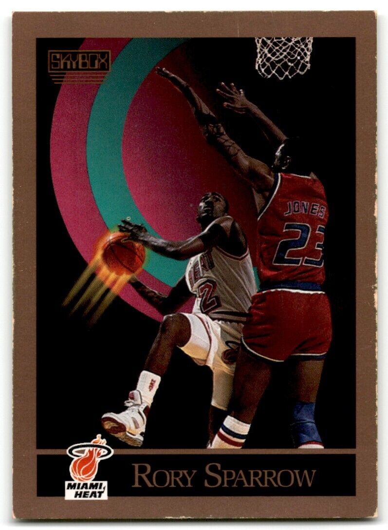 1990-91 SkyBox Rory Sparrow Miami Heat #152