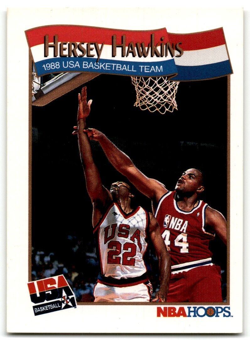 1991-92 Hoops Hersey Hawkins USA #569