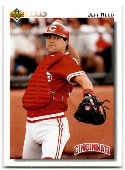 1992 Upper Deck Jeff Reed Cincinnati Reds #299