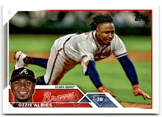 2023 Topps Ozzie Albies Atlanta Braves #81