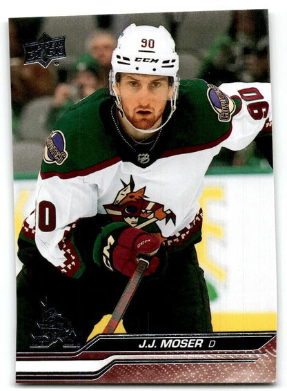 2023-24 Upper Deck J.J. Moser Arizona Coyotes #7