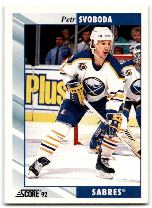 1992-93 Score Petr Svoboda Buffalo Sabres #114