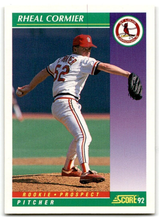 1992 Score Rheal Cormier St. Louis Cardinals #851