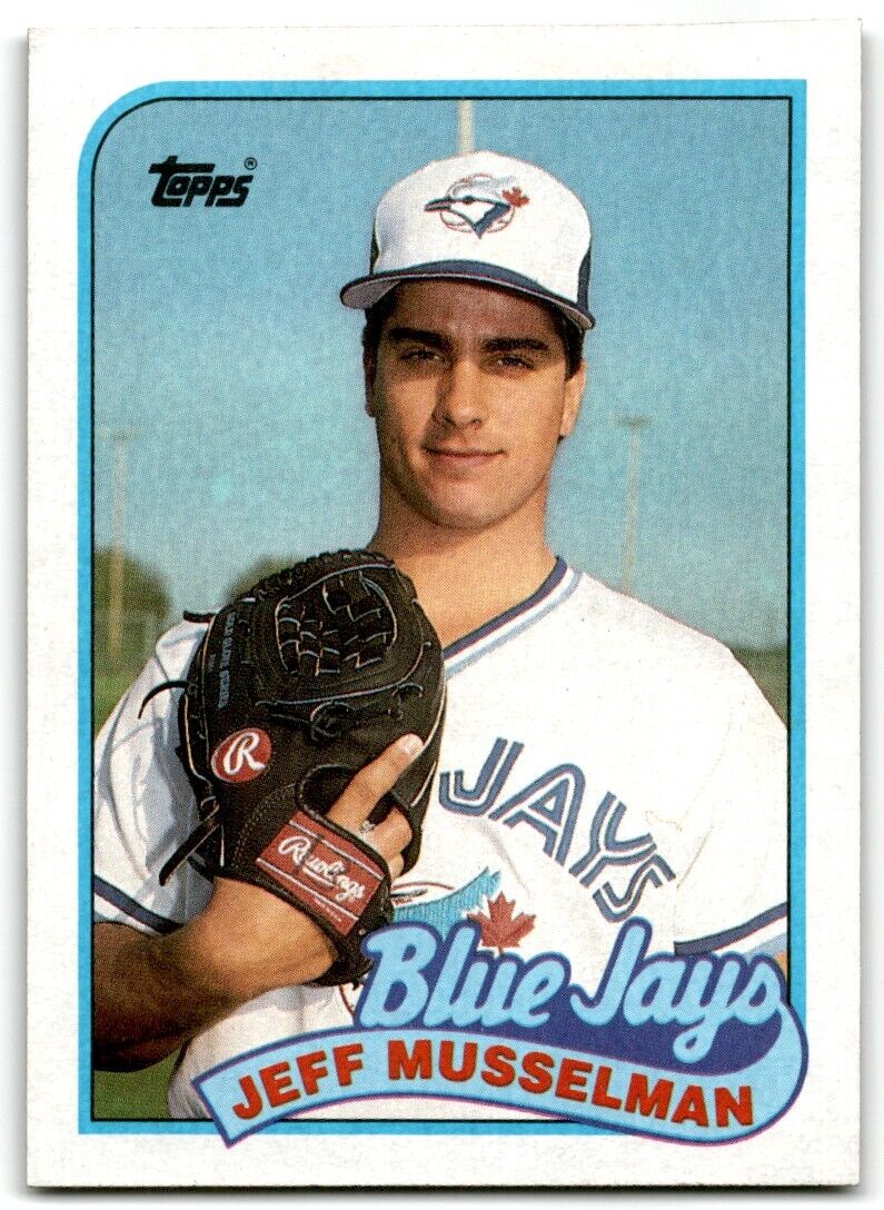 1989 Topps Jeff Musselman Toronto Blue Jays #591