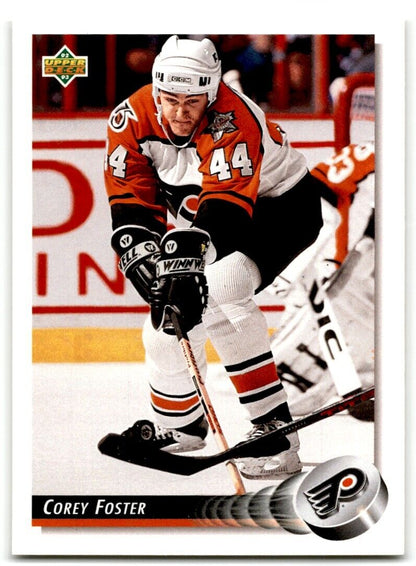 1992-93 Upper Deck Corey Foster Philadelphia Flyers #53