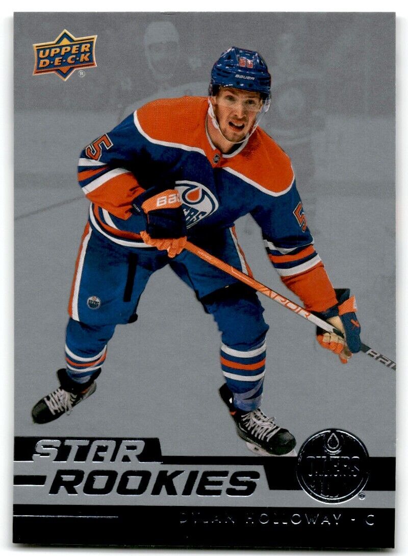 2022-23 Upper Deck Star Rookies Dylan Holloway Rookie Edmonton Oil Kings #22