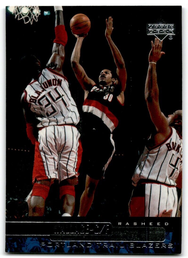 1999-00 Upper Deck Rasheed Wallace Portland Trail Blazers #97