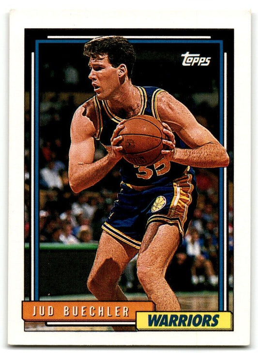 1992-93 Topps Jud Buechler Golden State Warriors #245