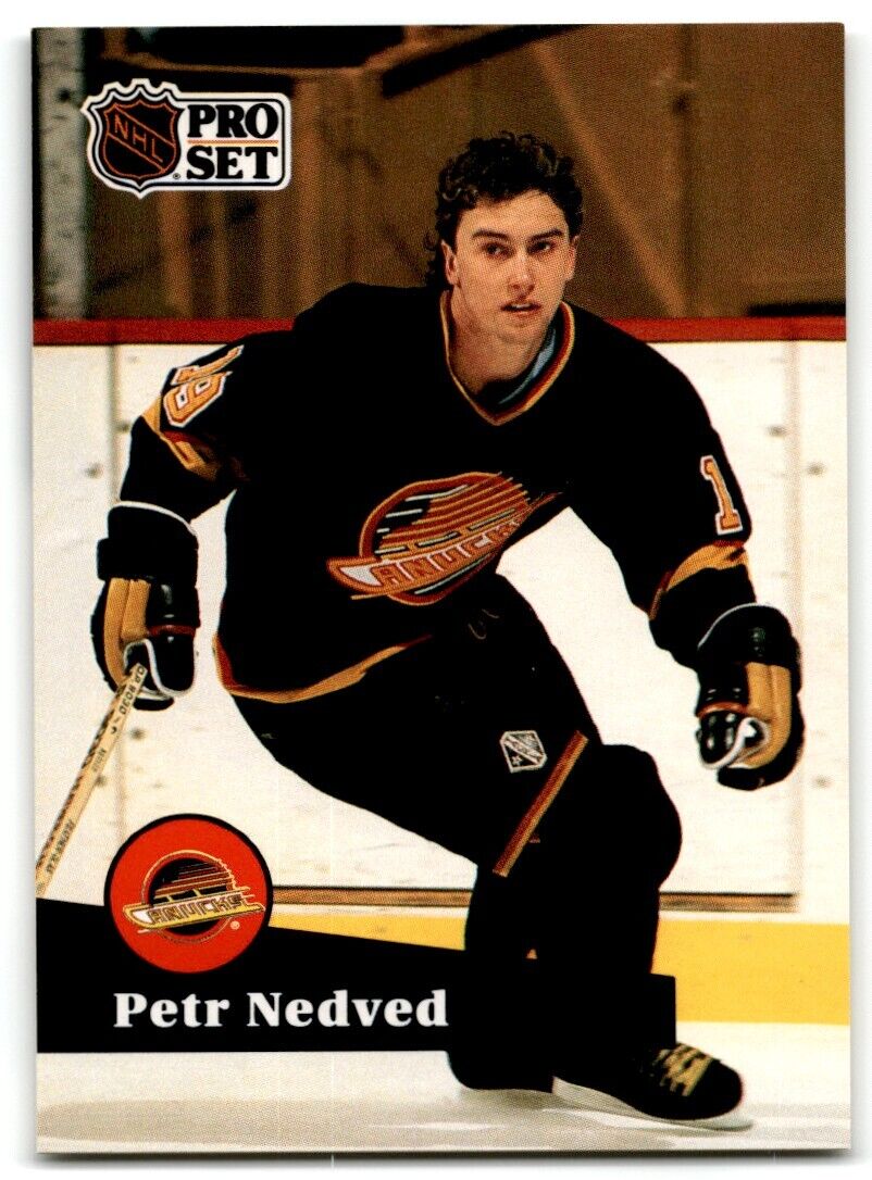 1991-92 Pro Set Petr Nedved Vancouver Canucks #235