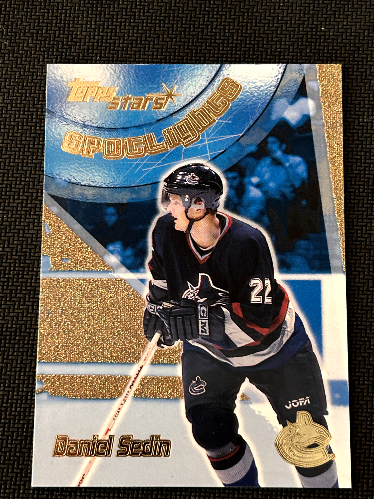 2000-01 Topps Stars Canucks Hockey Card #145 Daniel Sedin SL