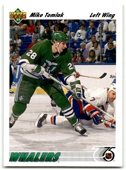 1991-92 Upper Deck Mike Tomlak Hartford Whalers #310