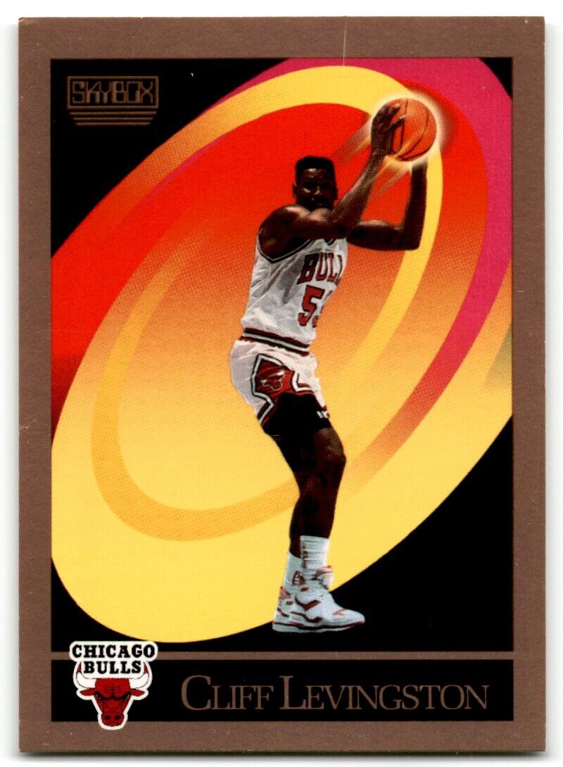 1990-91 SkyBox Cliff Levingston Chicago Bulls #372