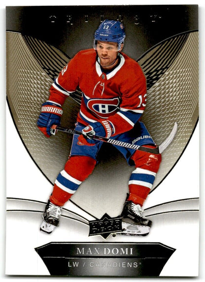 2018-19 Upper Deck Trilogy Max Domi Montreal Canadiens #47