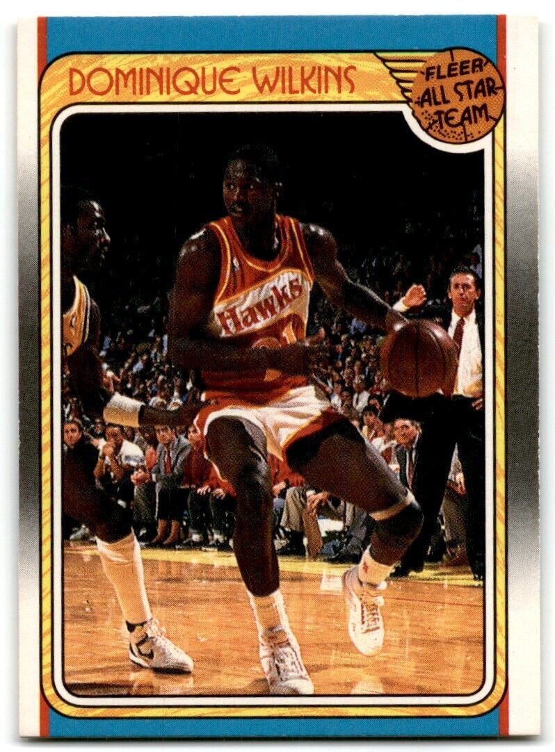 1988-89 Fleer Dominique Wilkins Atlanta Hawks #125