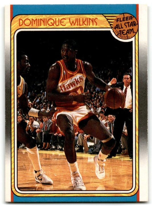 1988-89 Fleer Dominique Wilkins Atlanta Hawks #125