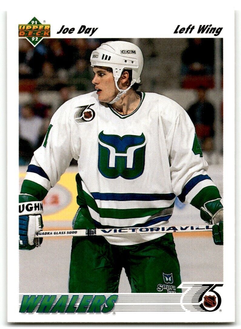 1991-92 Upper Deck Joe Day Rookie Hartford Whalers #516