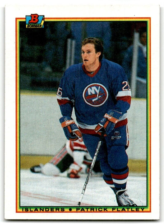 1990-91 Bowman Patrick Flatley New York Islanders #124