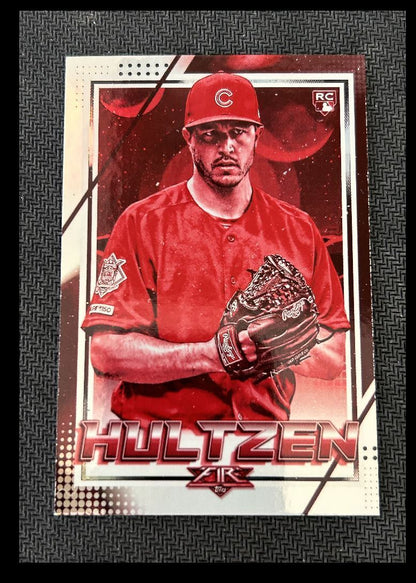 2020 Topps Fire Red Danny Hultzen Rookie Chicago Cubs #23 Parallel