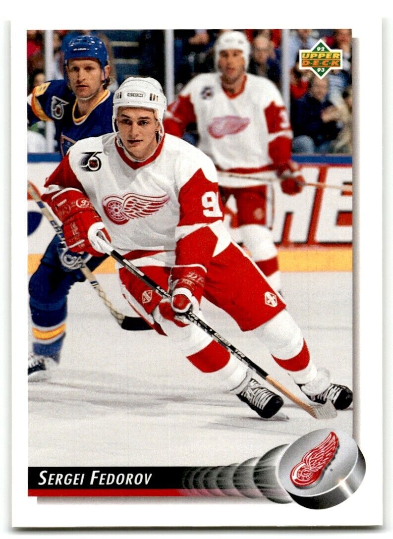 1992-93 Upper Deck Sergei Fedorov Detroit Red Wings #157