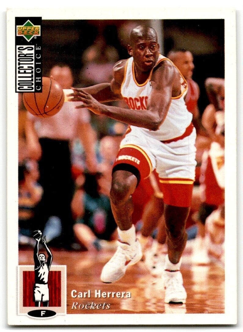 1994-95 Collector's Choice Carl Herrera Houston Rockets #47