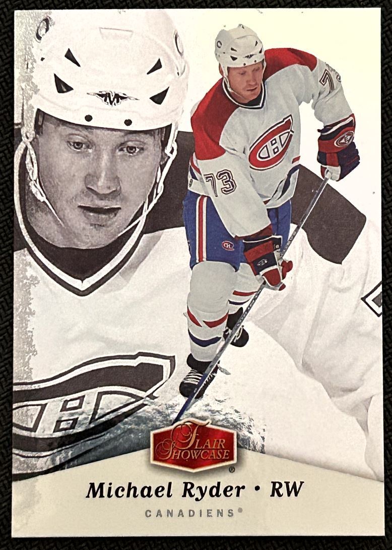 2006-07 Flair Showcase Michael Ryder Montreal Canadiens #54