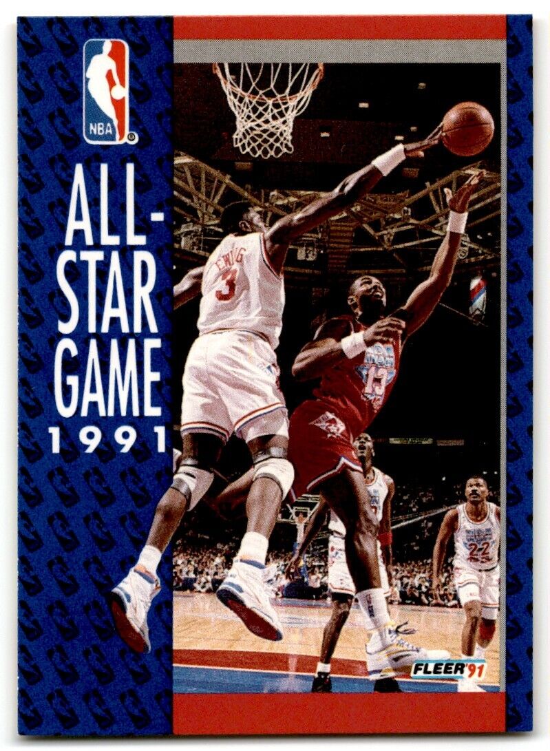 1991-92 Fleer 1991 All-Star Game ASG New York Knicks/Utah Jazz #236