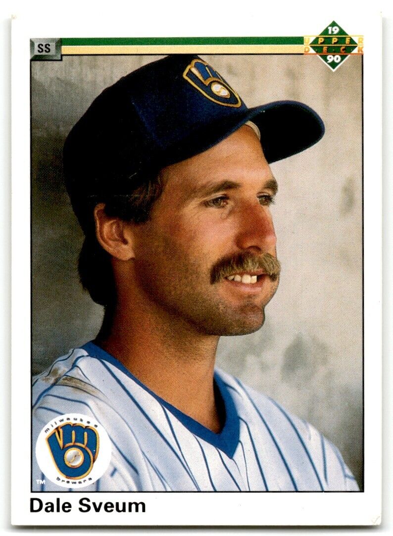 1990 Upper Deck Dale Sveum Milwaukee Brewers #499