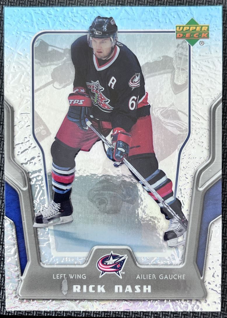 2007-08 McDonald's Upper Deck Rick Nash Columbus Blue Jackets #39