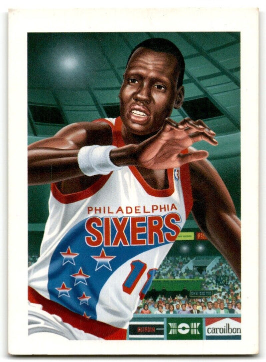 1991-92 Hoops Manute Bol Philadelphia 76ers #522