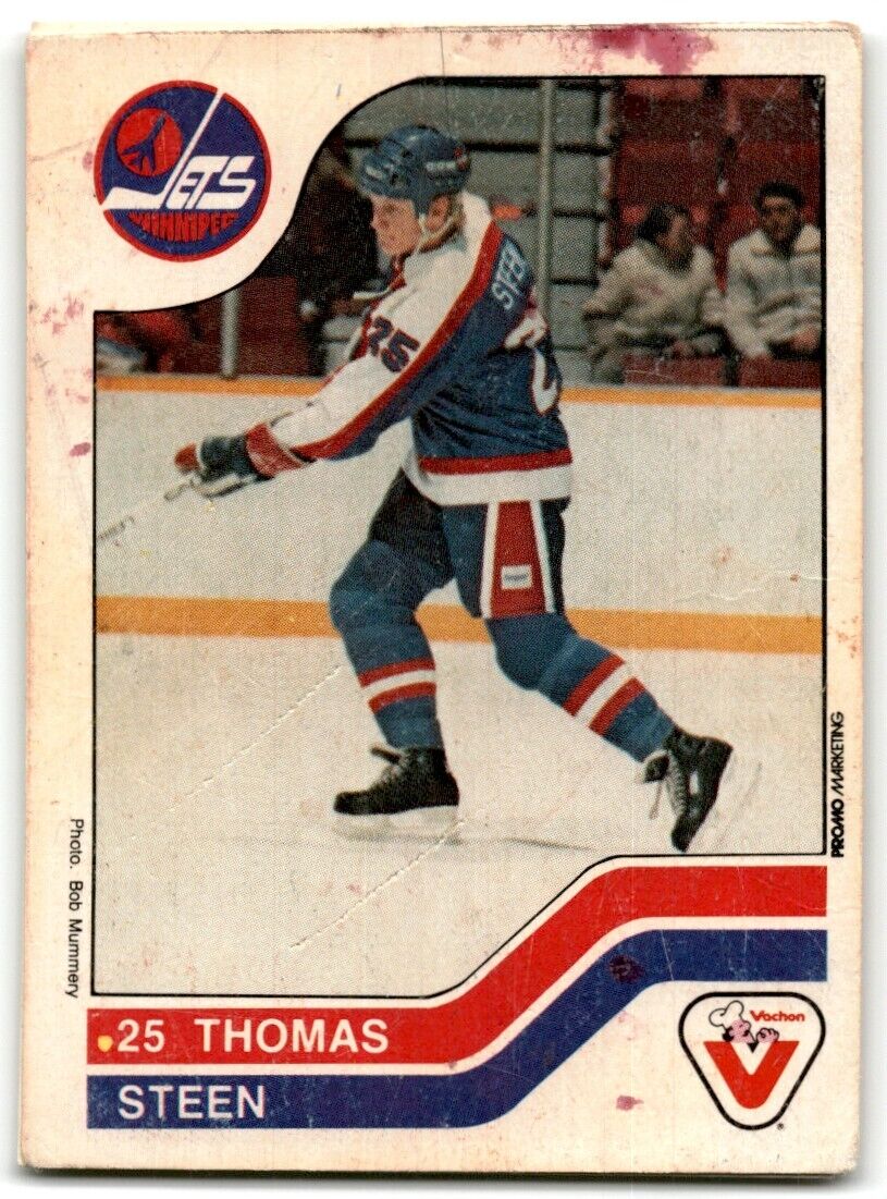 1983-84 Vachon Thomas Steen Winnipeg Jets #138