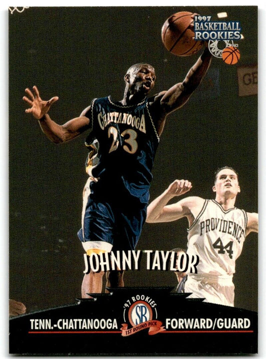 1997-98 Score Board Rookies Johnny Taylor Chattanooga Mocs #49