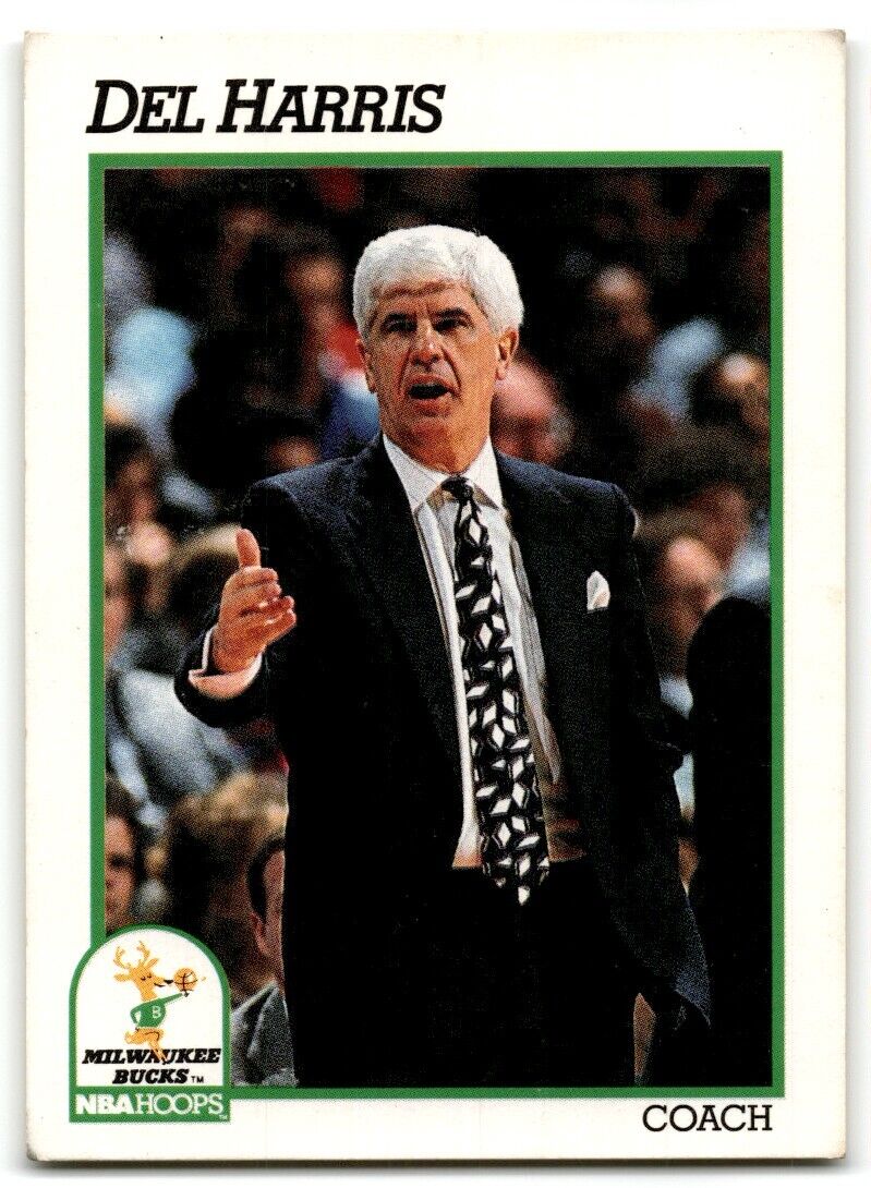 1991-92 Hoops Del Harris Milwaukee Bucks #235