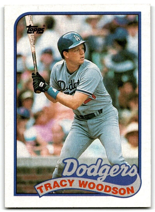 1989 Topps Tracy Woodson Los Angeles Dodgers #306