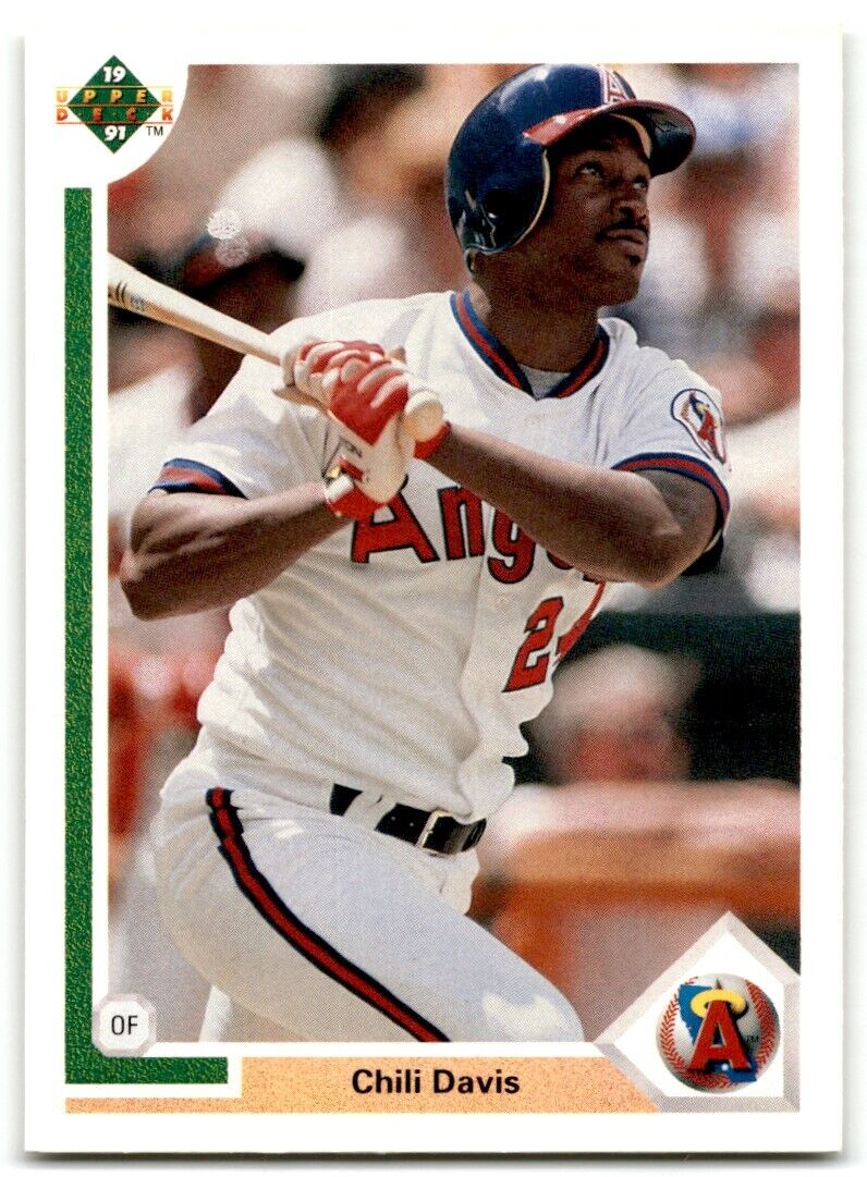 1991 Upper Deck Chili Davis California Angels #339