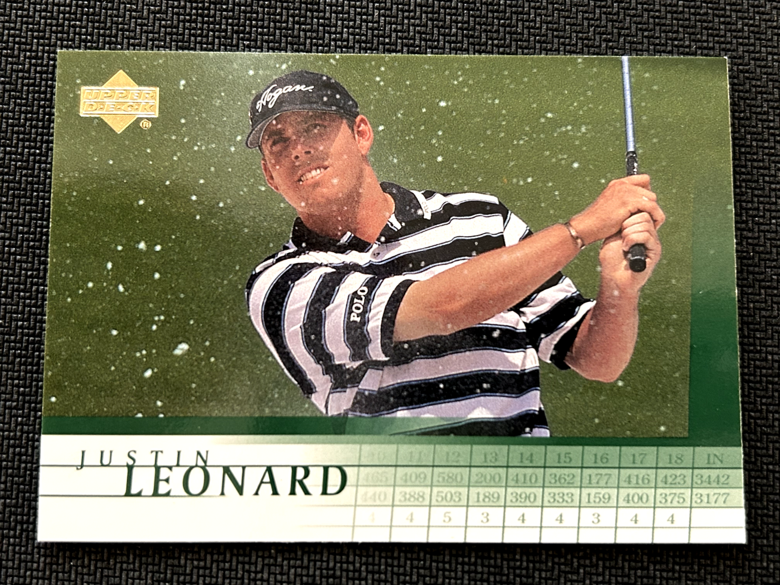 Justin Leonard 2011 Upper Deck golf #16