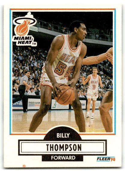 1990-91 Fleer Billy Thompson Miami Heat #103