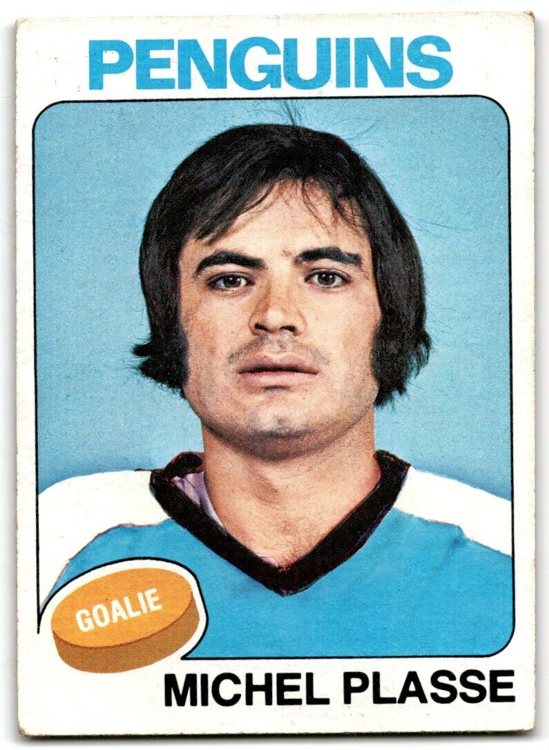 1975-76 Topps Michel Plasse Pittsburgh Penguins #249