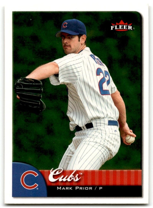 2007 Fleer Mark Prior Chicago Cubs #275