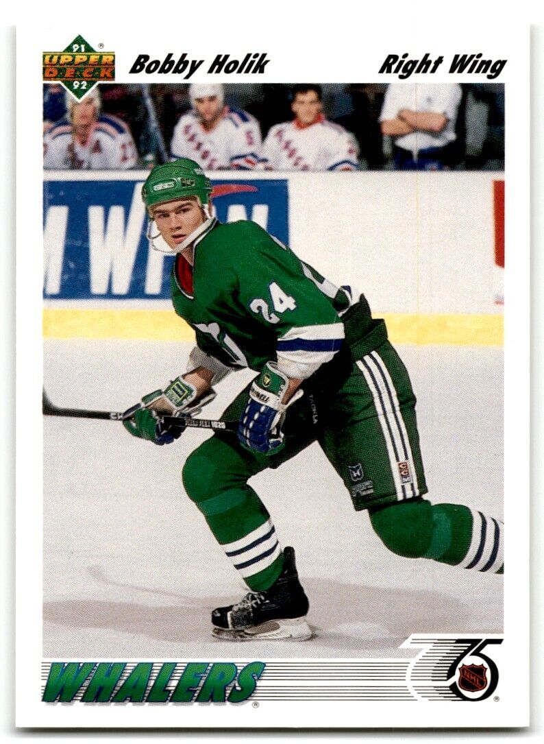 1991-92 Upper Deck Bobby Holik Hartford Whalers #233