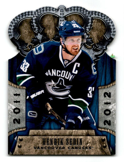 2011-12 Panini Crown Royale Henrik Sedin Vancouver Canucks #92