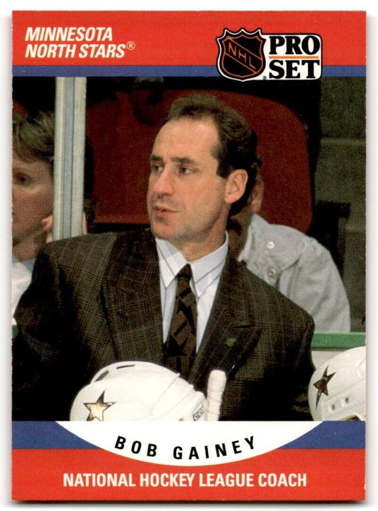 1990-91 Pro Set Bob Gainey Minnesota North Stars #668