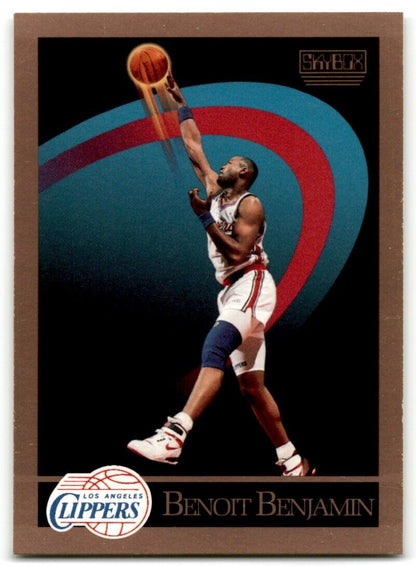 1990-91 SkyBox Benoit Benjamin Los Angeles Clippers #124