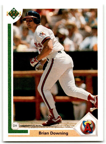 1991 Upper Deck Brian Downing California Angels #231