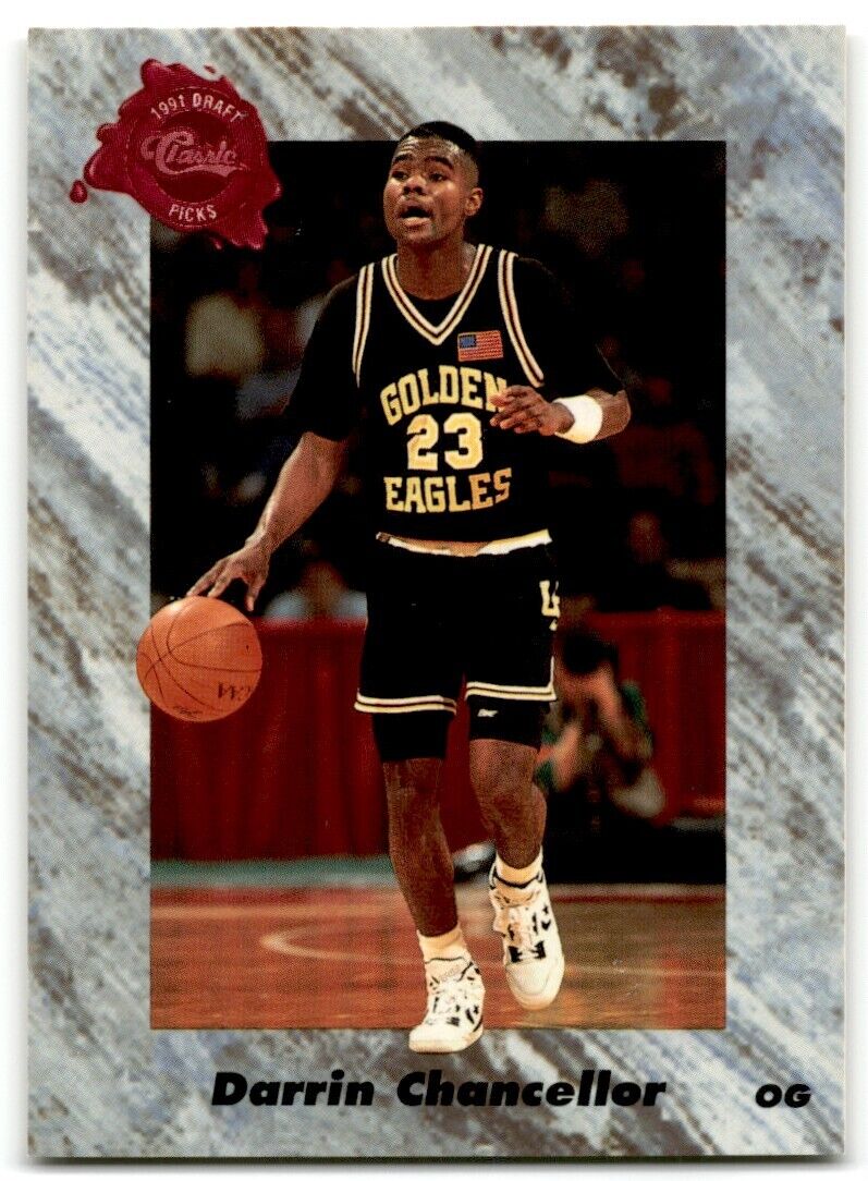 1991-92 Classic Darrin Chancellor Rookie Southern Miss Golden Eagles #195