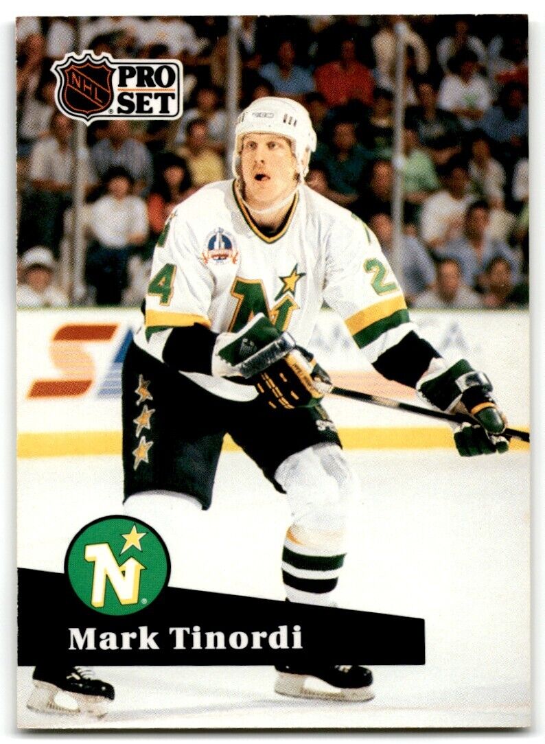 1991-92 Pro Set Mark Tinordi Minnesota North Stars #107